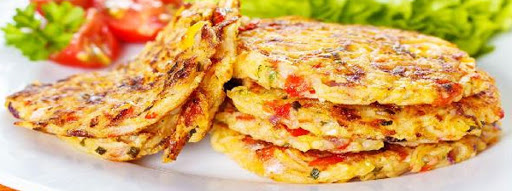 Tomato Omlette with Paneer